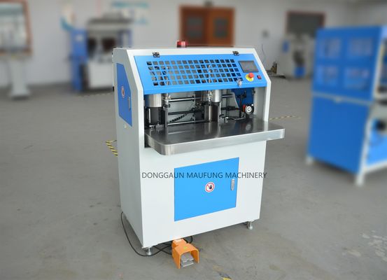 ノートブック・ラウンド・コーナー・カッター / パネウマティック・ダブル・ヘッド・エッジ・ラウンド・コーナー・カット・マシン MF-DCM470