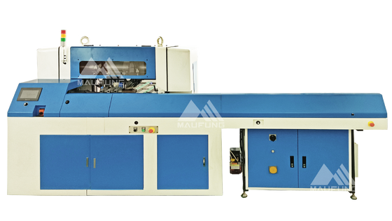 Automatic Three Knife Trimmer Machine Janpanese Keyance PLC コントロールシステム スケーラブルドッキング ISMシステム