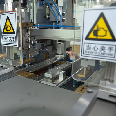 ノートブック用半自動ゴムバンド挿入機 (110x360MM)