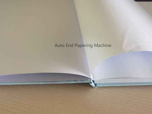 完全自動 ハードカバー 本末紙貼り付け機 そして ハードカバー 本末紙貼り付け機 MF-EIM450