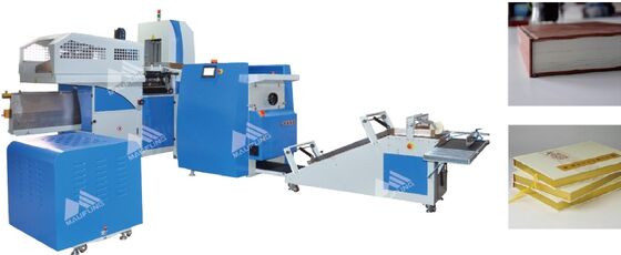 600pcs/h 速度 380V 9KW オート ハードカバー 本 ケース 機械